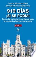 Libro 919 días. ¡Sí se podía!