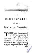 A dissertation on the inoculated small-pox