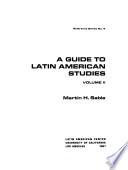 A Guide to Latin American Studies