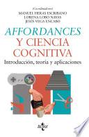 Libro Affordances y ciencia cognitiva