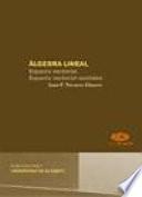 Libro Álgebra lineal