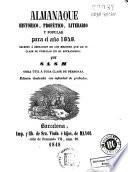 Almanaque histórico, profético, literario y popular para el año 1848