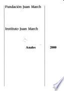 Anales de la Fundación Juan March