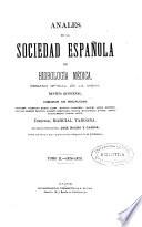 Anales de la Sociedad Española de Hidrología Médica