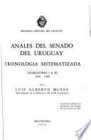 Anales del Senado del Uruguay