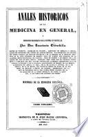 Anales históricos de la medicina en general y biográfico-bibliográficos de la española en particular, 5