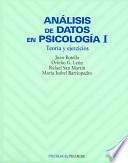 Libro Análisis de datos en psicología