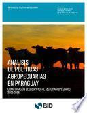 Libro Análisis de políticas agropecuarias en Paraguay