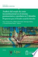 Análisis del estado de cosas inconstitucional en el sistema penitenciario y carcelario en Colombia: propuestas para el Estado social de derecho