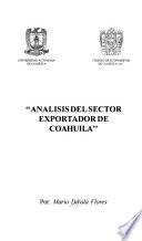 Análisis del sector exportador de Coahuila