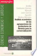 Libro Análisis económico de las agrupaciones de productores de Almería para la comercialización