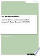 Libro Análisis fílmico-narrativo de La bête humaine. Zola / Renoir. J. 1890/1938