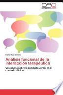 Análisis funcional de la interacción terapéutica