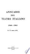 Annuario del teatro italiano