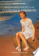 Libro Antología poética de Gabriela Mistral