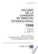Anuario de la Comisión de Derecho Internacional 1998, Vol.II, Parte 2