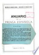 Anuario de la prensa española