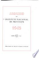 Anuario del Instituto Nacional de Prevision