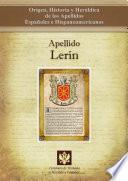 Libro Apellido Lerín