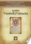 Libro Apellido Vendrell.(Valencia)
