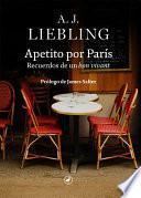 Libro Apetito por París