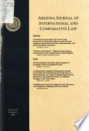 Arizona Journal of International and Comparative Law