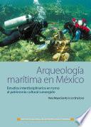 Libro Arqueología marítima en México