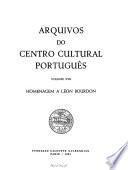 Arquivos Do Centro Cultural Português