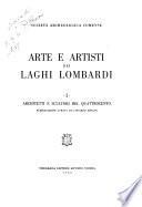 Arte e artisti dei laghi lombardi: Architetti e scultori del Quattrocento