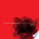 Libro Artistes de la Casa de Velázquez. Académie de France à Madrid 2015