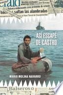 Libro Asi Escape de Castro