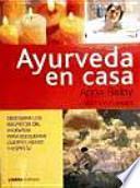 Libro Ayurveda en casa