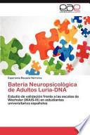 Batería Neuropsicológica de Adultos Luria-Dn