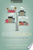 Libro Being Church