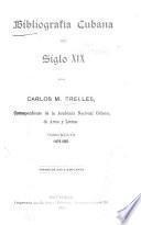 Bibliografía cubana del siglo XIX: 1879-1885