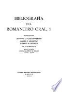 Bibliografía del romancero oral