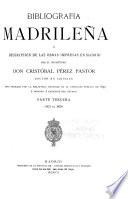 Bibliografía madrileña
