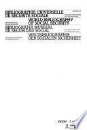 Bibliografia mundial de seguridad social