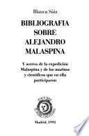 Bibliografía sobre Alejandro Malaspina