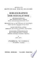 Bibliographie der Sozialethik