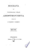 Biografia del venerable dean Aristeguieta