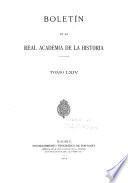 Libro Boletín de la Real Academia de la Historia