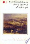 Libro Breve historia de Hidalgo