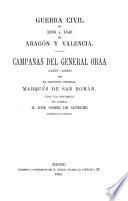 Campañas del general Oraa, 1837-1838