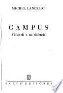 Campus: violencia o no-violencia