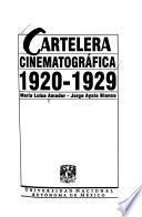 Cartelera cinematográfica, 1920-1929