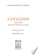 Catálogo, 1958-1978 (Serie Fuentes para la historia colonial de Venezuela)