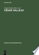 Libro César Vallejo