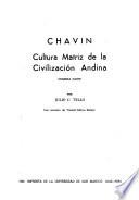 Chavín, cultura matriz de la civilización andina