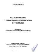 Clase dominante y democracia representativa en Venezuela